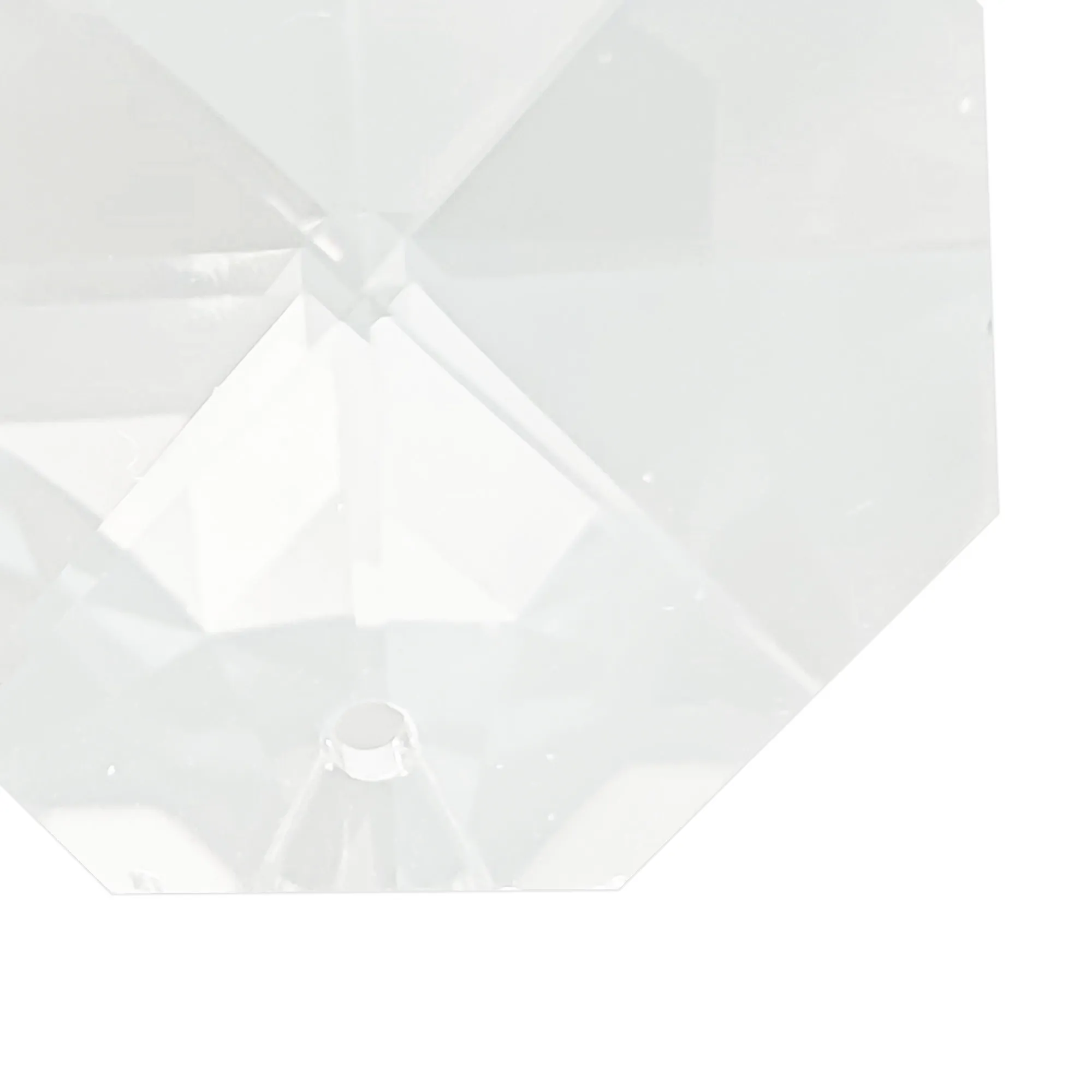 Crystal Octagon Without Ring 20mm C50020  Diyas Crystal Octagon